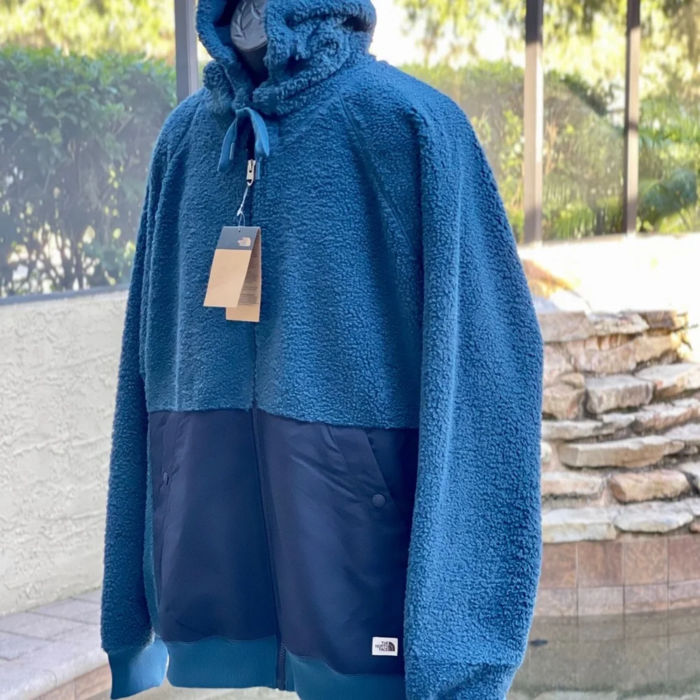 THE NORTH FACE RIDGE‎ FULL-ZIP SHERPA FLEECE JACKET